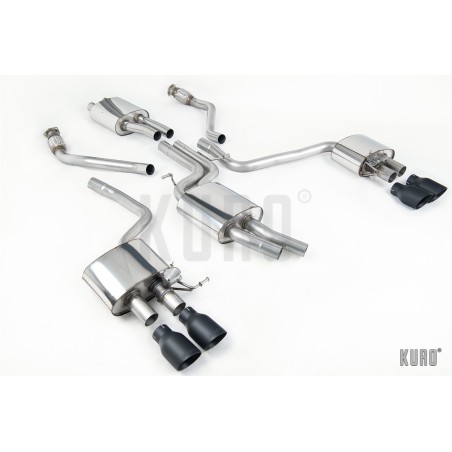Milltek Audi SQ5 3.0 TFSI Cat-back ValveSonic