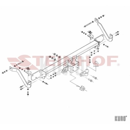 Steinhof hak holowniczy Peugeot Boxer II 2006-