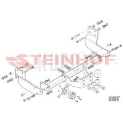 Steinhof hak holowniczy Ford Transit Custom 2012-