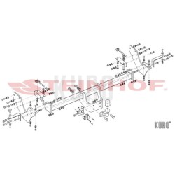 Steinhof hak holowniczy Isuzu D-Max 2012-2020