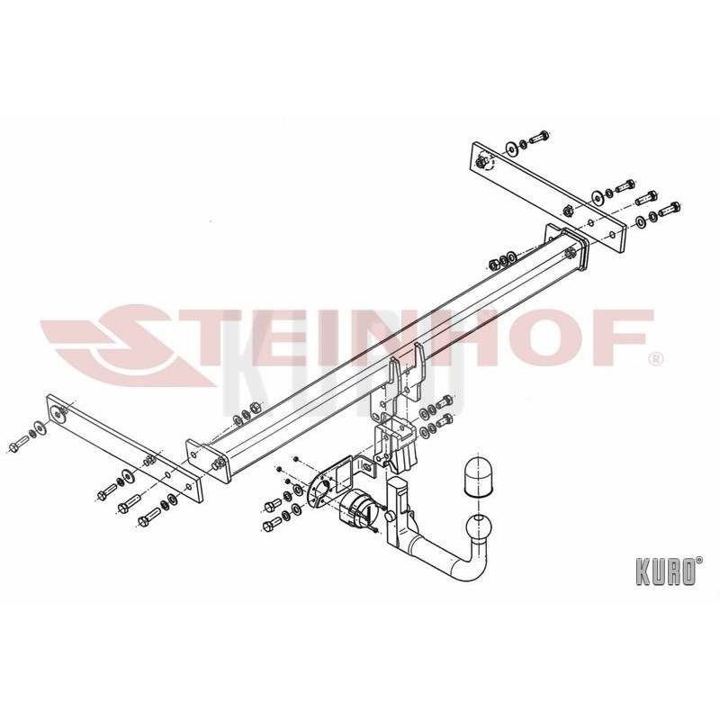 Steinhof hak holowniczy Audi Q3 2011-2018