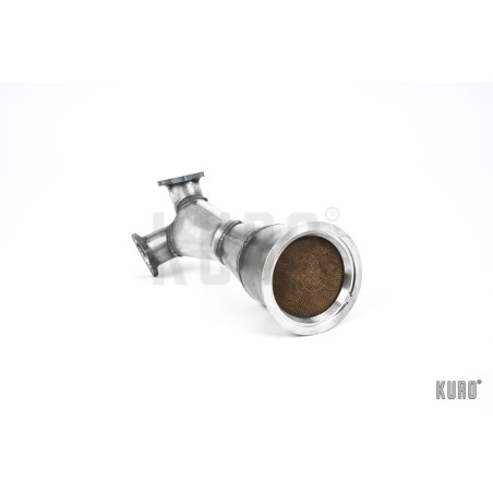 Milltek Audi SQ5 3.0TFSI V6 Turbo Downpipe ze sportowym katalizatorem