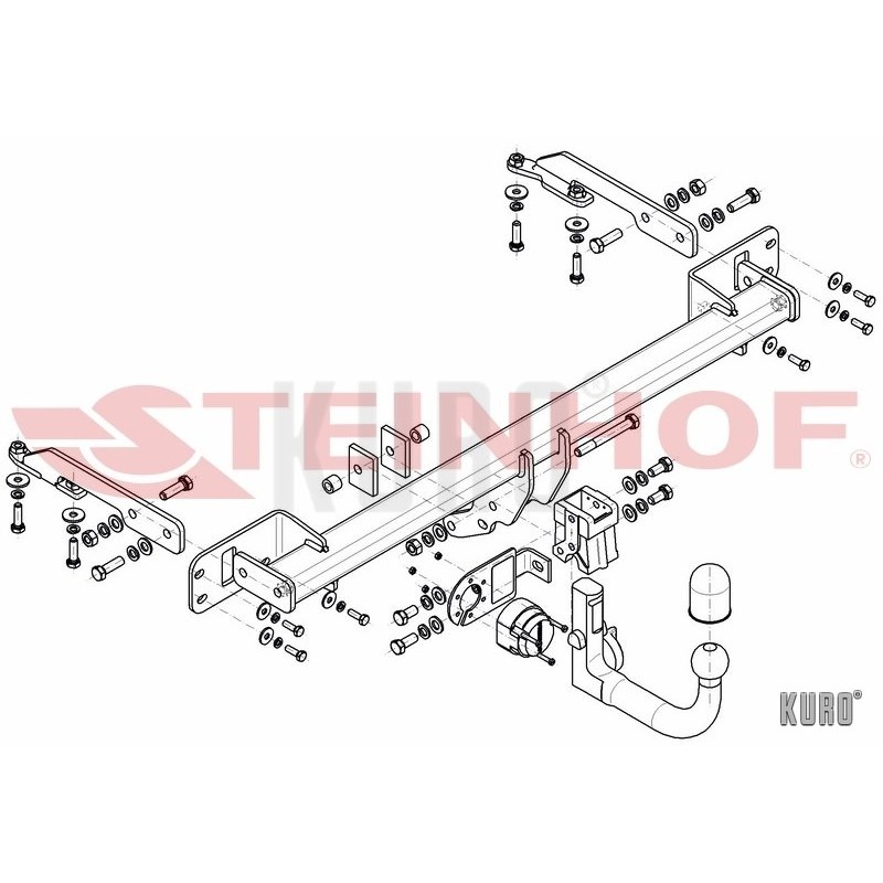 Steinhof hak holowniczy Honda HR-V 2015-2021