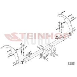 Steinhof hak holowniczy Mazda BT-50 2012-2020