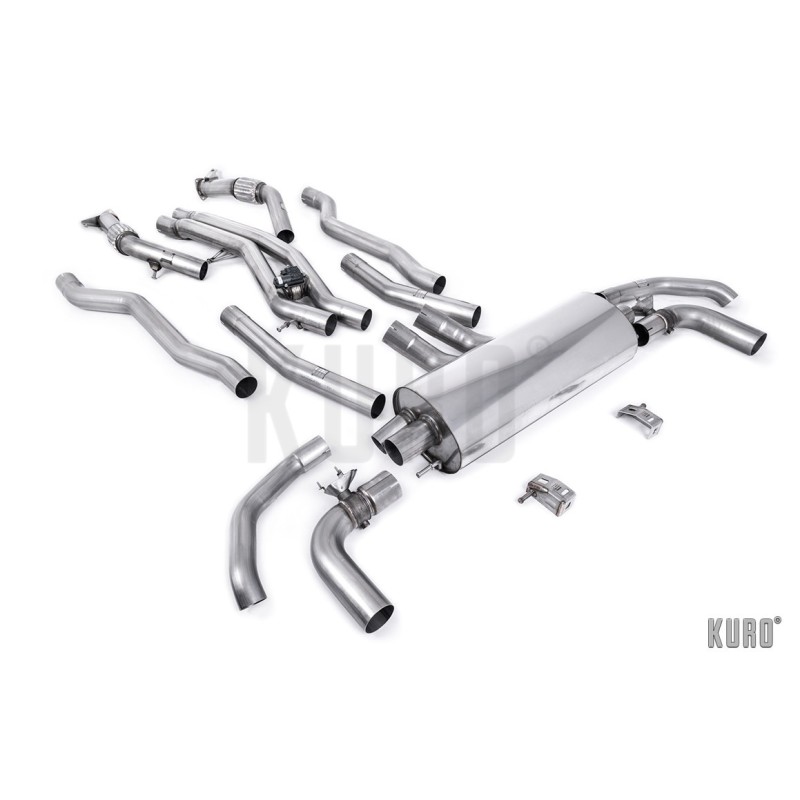 Milltek Audi SQ7/SQ8 4.0 TFSI Cat-back Non-Resonated