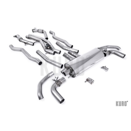 Milltek Audi SQ7/SQ8 4.0 TFSI Cat-back Non-Resonated