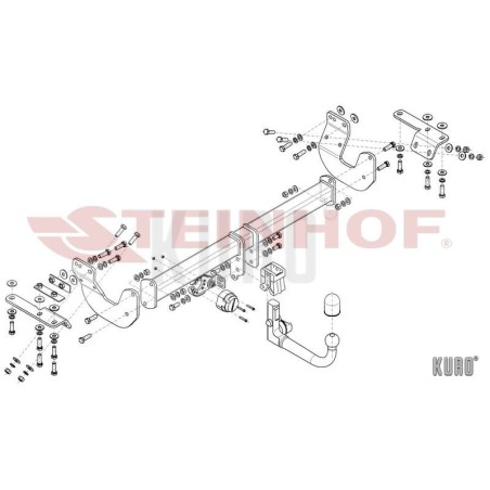 Steinhof hak holowniczy Renault Koleos II 2016-