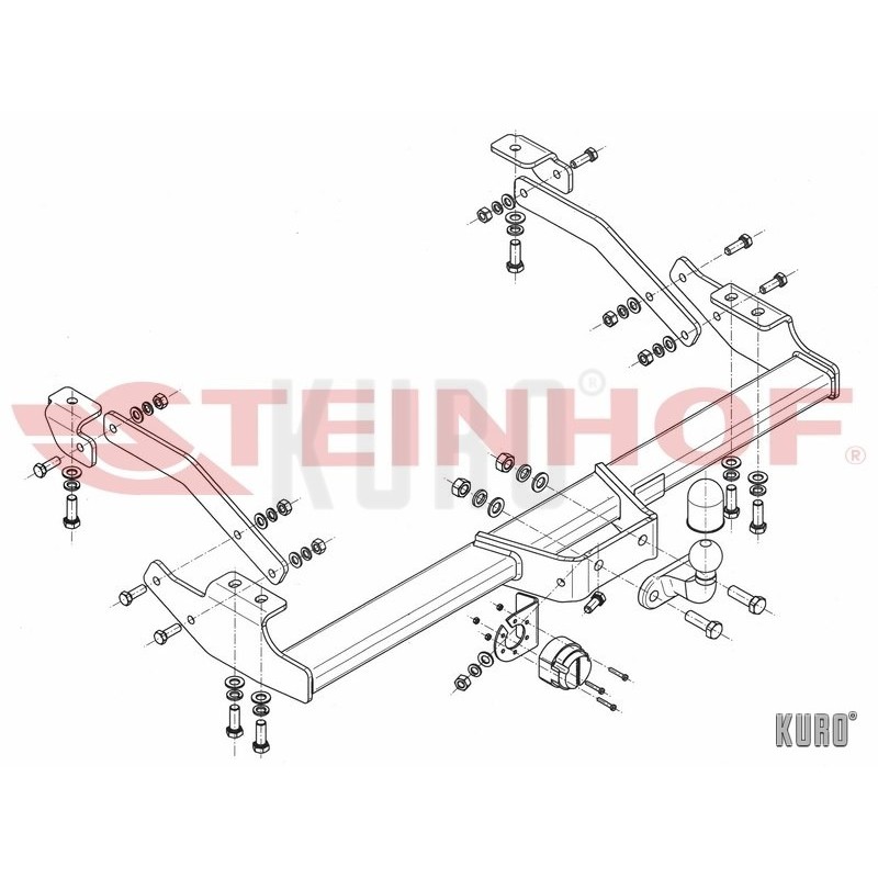 Steinhof hak holowniczy Renault Trafic III 2014-2019