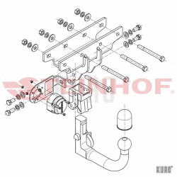 Steinhof hak holowniczy Jeep Wrangler JK 2007-2018