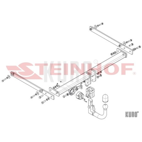 Steinhof hak holowniczy Mazda CX-3 2015-