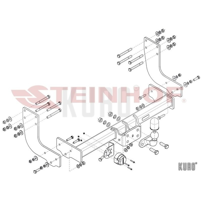 Steinhof hak holowniczy Mercedes Sprinter W906 2006-2018