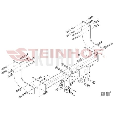 Steinhof hak holowniczy Mercedes Sprinter W906 2006-2018