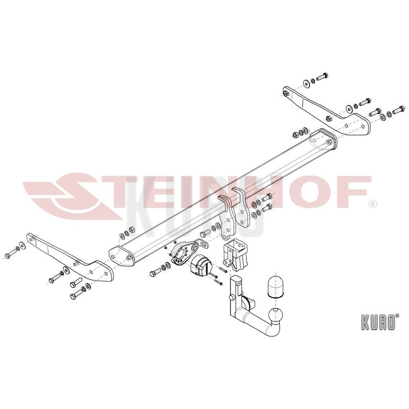 Steinhof hak holowniczy Seat Ateca 2016-