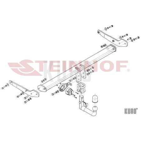 Steinhof hak holowniczy Seat Ateca 2016-