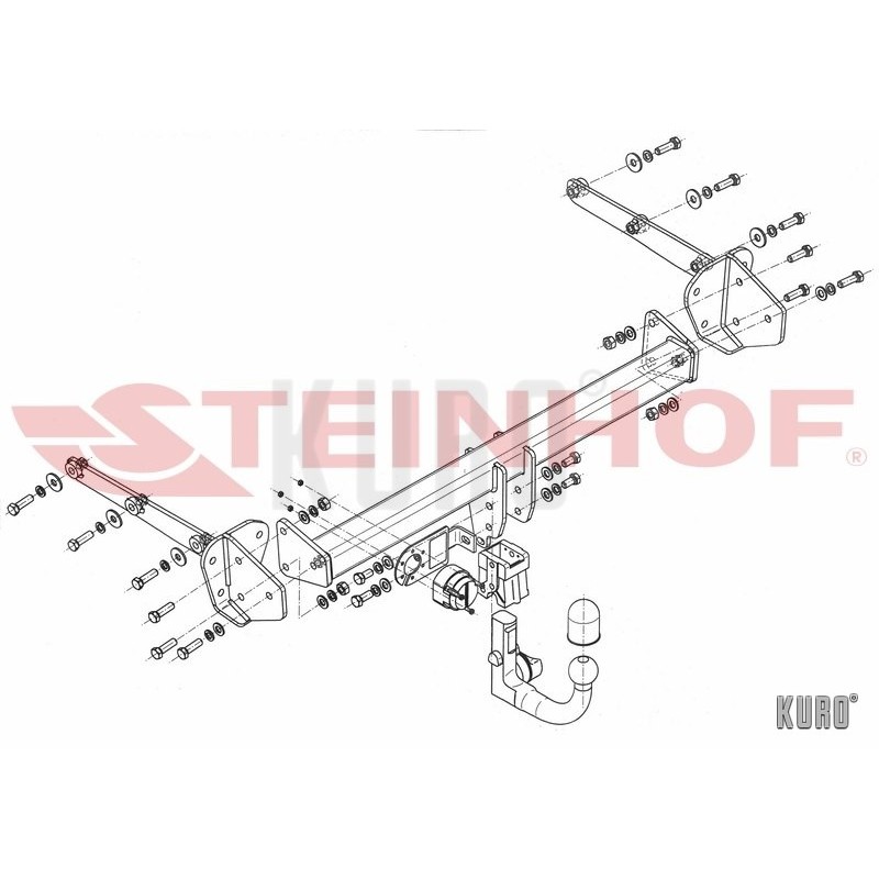 Steinhof hak holowniczy Subaru Outback 2015-2020