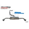 Milltek Audi TT MK2 2.0 TFSI FWD Cat-back Non-resonated