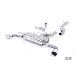 Milltek Audi TT MK2 3.2 FSI Cat-back Non-resonated