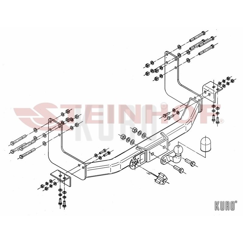 Steinhof hak holowniczy Volkswagen LT28-35 1995-2006