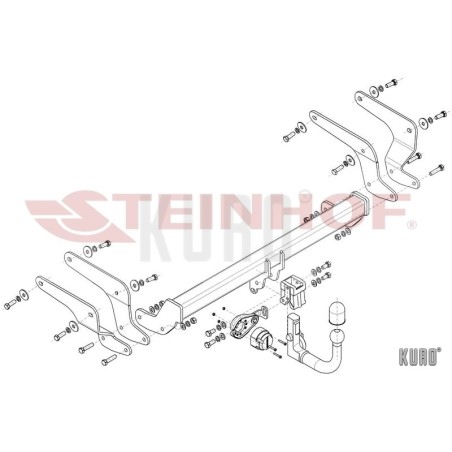 Steinhof hak holowniczy Toyota RAV4 2018-2026