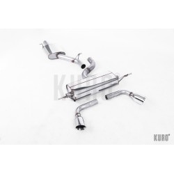 Milltek Audi TT MK2 3.2 FSI Cat-back Resonated