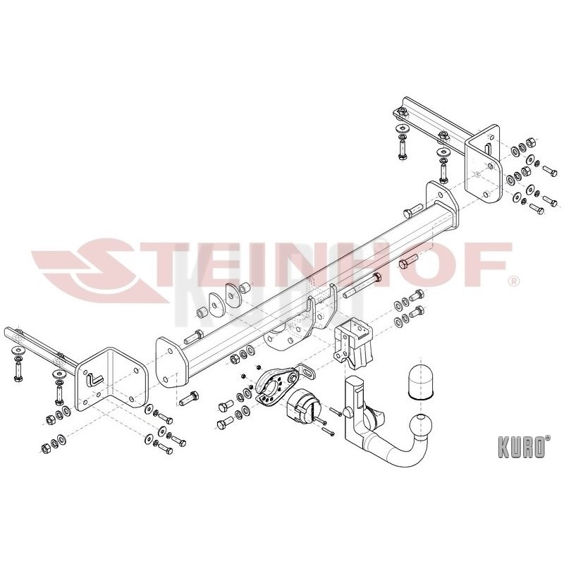 Steinhof hak holowniczy Honda CR-V 2018-2023