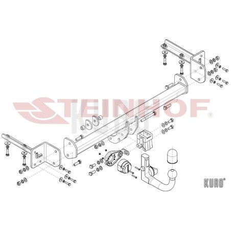 Steinhof hak holowniczy Honda CR-V 2018-2023
