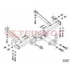 Steinhof hak holowniczy Opel Vivaro A 2001-2014