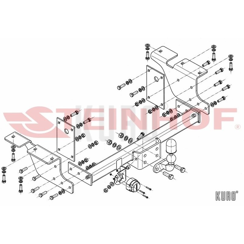 Steinhof hak holowniczy Renault Master III 2010-