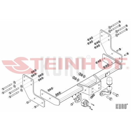 Steinhof hak holowniczy Volkswagen Crafter II 2016-
