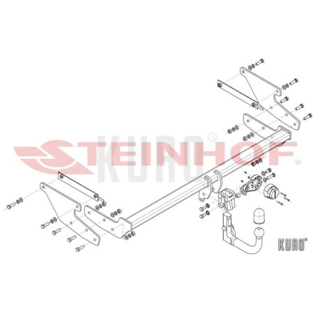 Steinhof hak holowniczy Renault Espace V 2015-2021