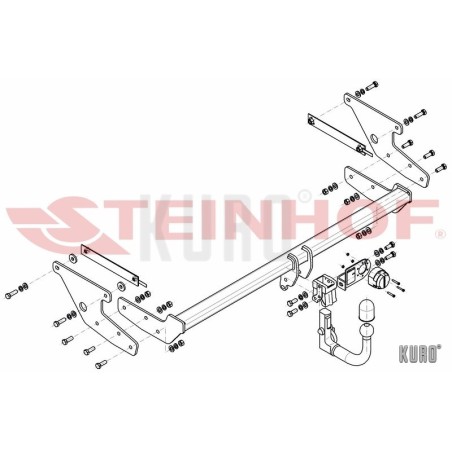 Steinhof hak holowniczy Renault Scenic IV 2016-