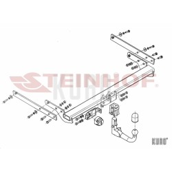 Steinhof hak holowniczy Ford Kuga II 2013-2019