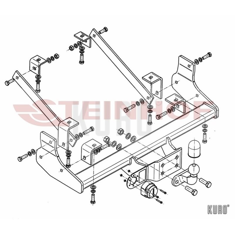 Steinhof hak holowniczy Renault Master III 2010-