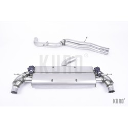 Milltek Audi TT RS Mk3 2.5 TFSI Cat-back Non-resonated HollowTek