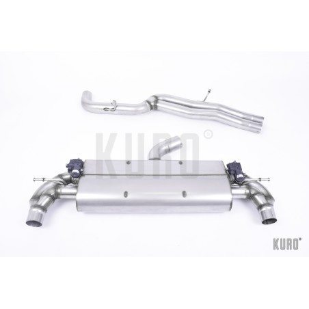 Milltek Audi TT RS Mk3 2.5 TFSI Cat-back Non-resonated HollowTek