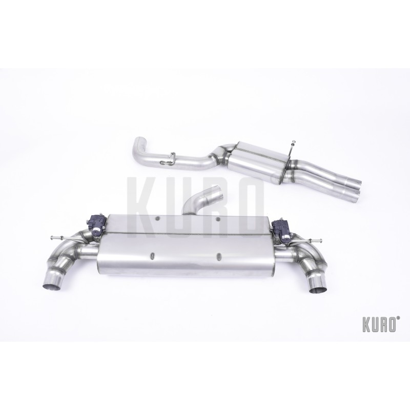 Milltek Audi TT RS Mk3 2.5 TFSI Cat-back Resonated HollowTek