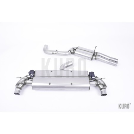 Milltek Audi TT RS Mk3 2.5 TFSI Cat-back Resonated HollowTek