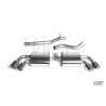 Milltek Audi TTS MK2 2.0 TFSI Cat-back 2,75" Non-resonated