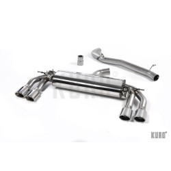 Milltek Audi TTS MK3 2.0 TFSI Cat-back Non-resonated