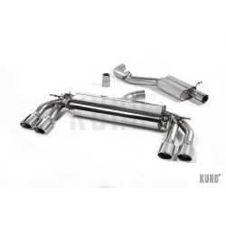 Milltek Audi TTS MK3 2.0 TFSI Cat-back Resonated (EC)
