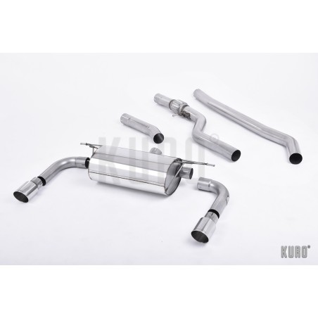 Milltek BMW 328i F30/F31 Cat-back Non-resonated