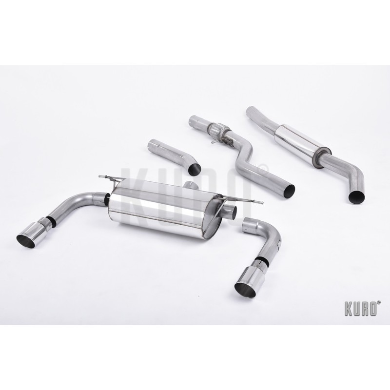 Milltek BMW 328i F30/F31 Cat-back Resonated