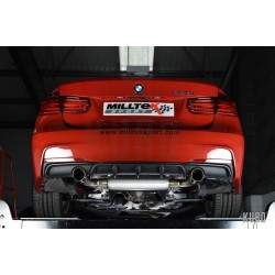 Milltek BMW 328i F30/F31 Cat-back Resonated