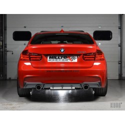 Milltek BMW 328i F30/F31 Cat-back Resonated