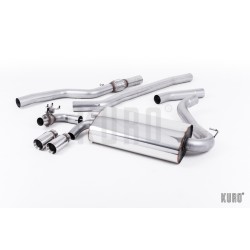 Milltek BMW 428i F32/F33 Cat-back Non-resonated