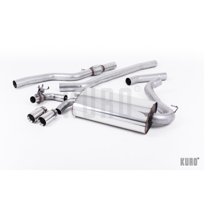 Milltek BMW 428i F32/F33 Cat-back Non-resonated