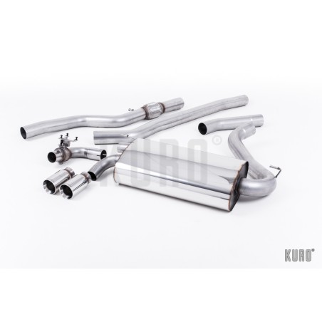 Milltek BMW 428i F32/F33 Cat-back Non-resonated