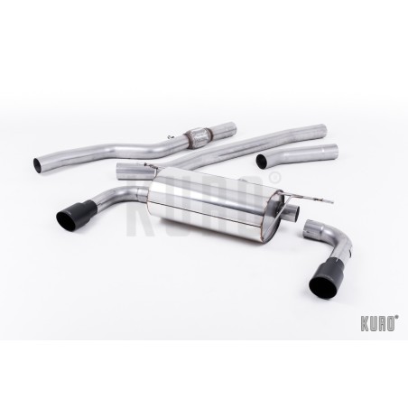 Milltek BMW 428i F32/F33 Cat-back Non-resonated (435i style)