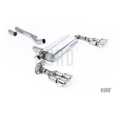 Milltek BMW M135i F40 GPF-back Quad Maxton