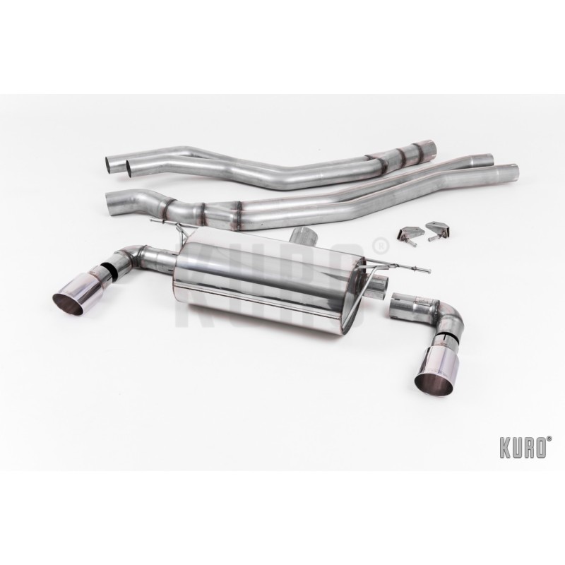 Milltek BMW M140i F20/F21 Cat-back Resonated (EC)